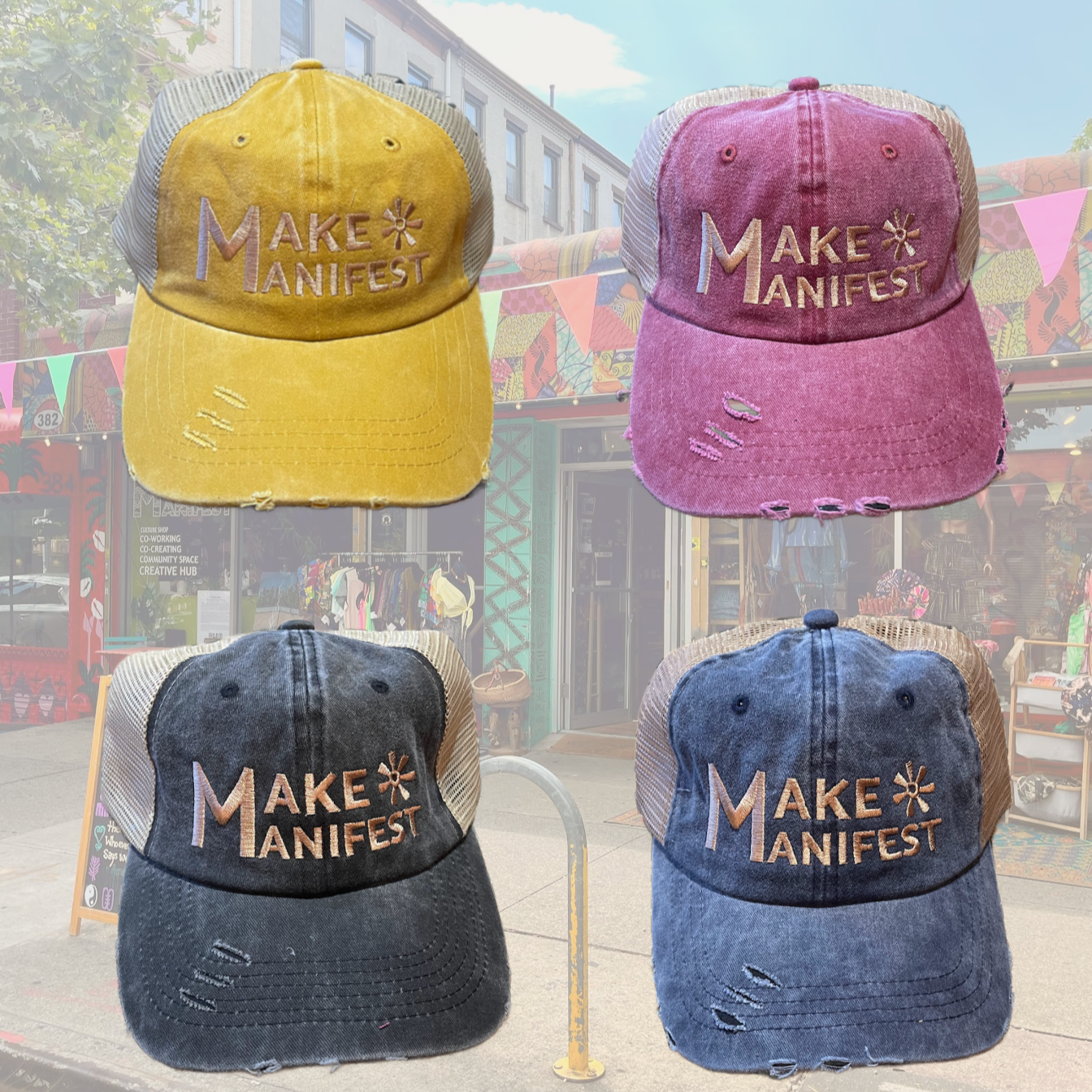 Make Manifest Logo Trucker