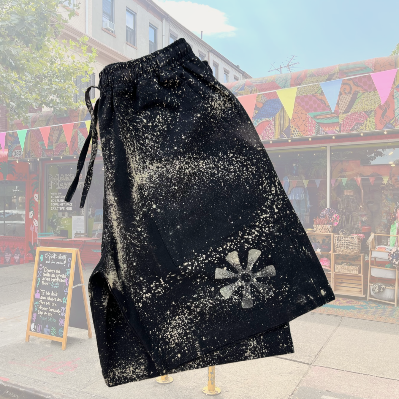 Adinkra Vibration Shorts