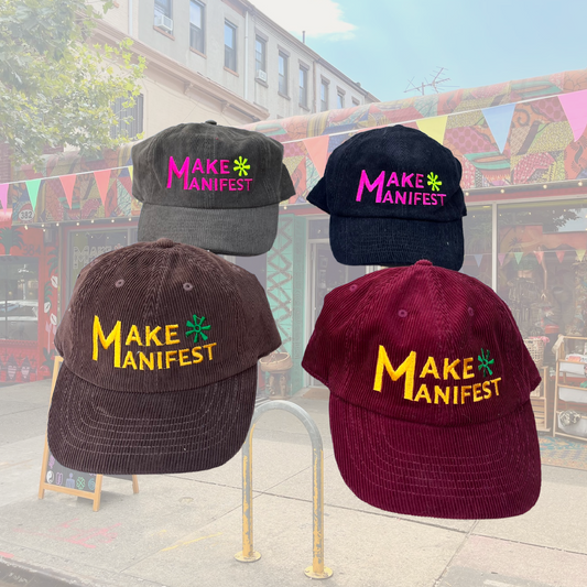 Make Manifest Corduroy Cap
